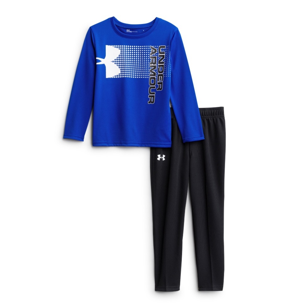 Under Armour Boys Tech Top and Pant Set